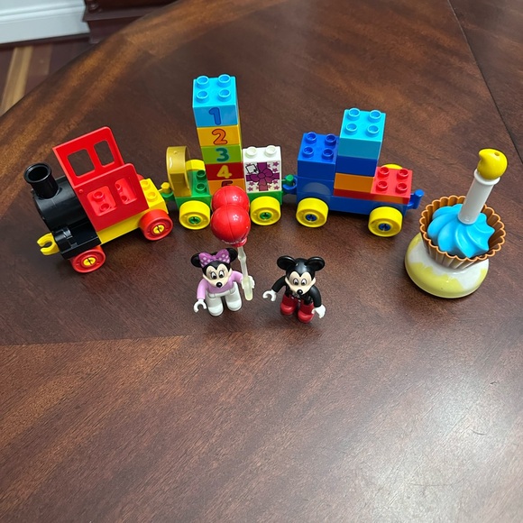 LEGO DUPLO Disney Mickey & Minnie Mouse Numbers Counting Train - Picture 1 of 7
